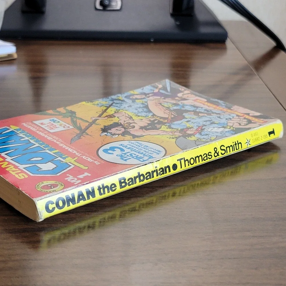 STAN LEE‎ presents CONAN The Barbarian vol 1 Pocket Book COMIC 1978 PB